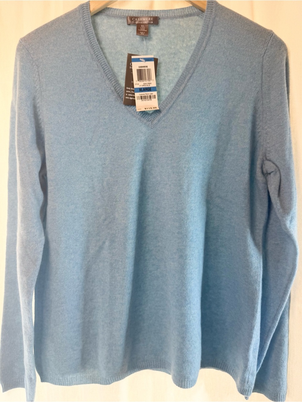 Charter Club V-Neck Sweater